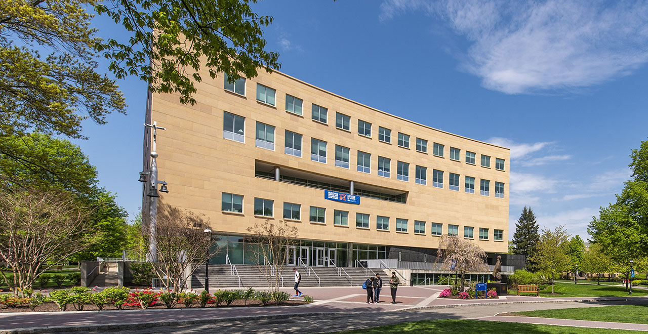 University business school building
